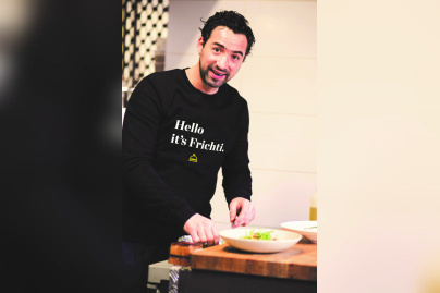 Le Top chef Pierre Augé signe un menu chez Frichti