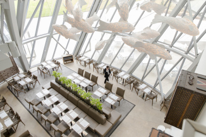 Le Frank, restaurant de Jean-Louis Nomicos à la Fondation Louis Vuitton