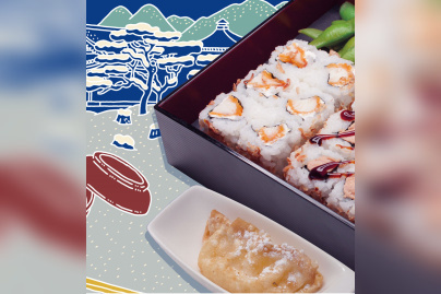 Bento éphémère de décembre chez Matsuri : "Yuki Geshiki"