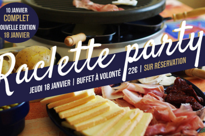 Nouvelle raclette party au C.O.Q Hôtel ! 
