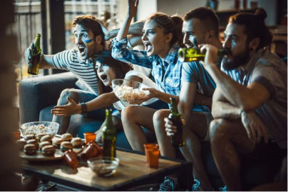 Just Eat assure la 3ème mi temps de foot et offre des réductions si la France marque