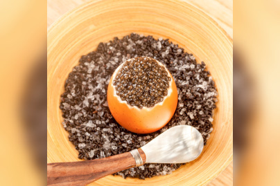 Le Caviar d'Aquitaine est à l'honneur dans les restaurants d'Yves Camdeborde