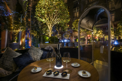 Saint Valentin 2019 sur la terrasse éphémère Royal Arctic du Royal Monceau
