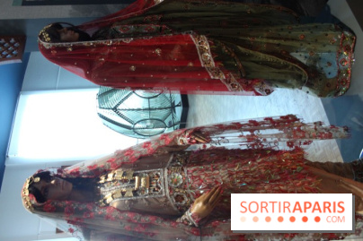 exposition Oman et la Mer - détail : habit traditionnel