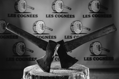 Les Cognées lancer de hache à Pariq