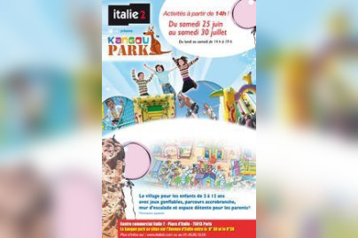 it plage, kangoo park, animations enfant, italie 2