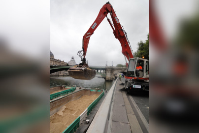 Paris Plages, Sable, Quais de Seine