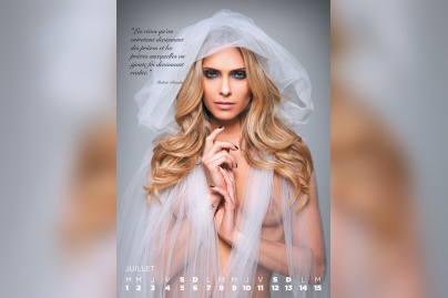 Calendrier Clara Morgane 2014