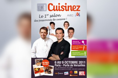 salon cuisinez 2011, cuisinez avec les chefs, m6
