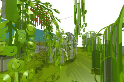 Centre Pompidou, Blobterre, Matali Crasset