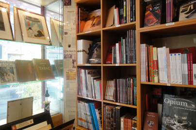 Musée du Fumeur, Visite insolite, la Libraire