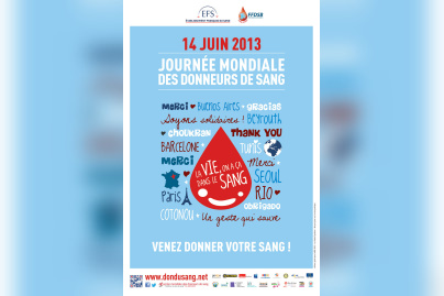 Journée mondiale des donneurs du sang