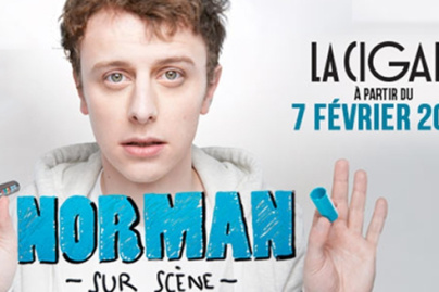 norman sur scène