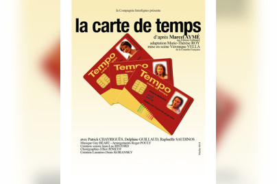 La carte de temps