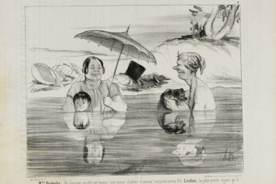 Plages à Paris selon Daumier à la Maison de Balzac