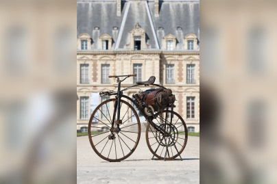 Exposition A bicyclette au Domaine de Sceaux