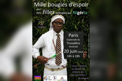 mille bougies d'espoir, Place du Trocadéro