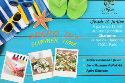 Apéro DIY #2, la soirée filles au resto Le Pain Quotidien