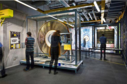 grand Collisionneur LHC au Palais de la Découverte