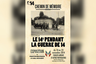 le 14e pendant la guerre de 14, le chemin de mémoire