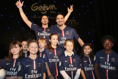 Zlatan Ibrahimovic au Musée Grévin