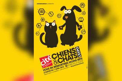 Chiens et chats à la Cité des Sciences