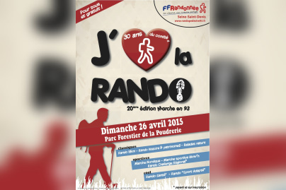 Fête de la randonnée 2015 au Parc forestier de la Poudrerie