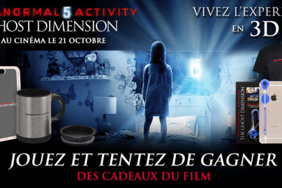 Paranormal Activity 5 Ghost Dimension, goodies à gagner