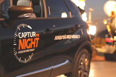 Captur The Night avec Renault