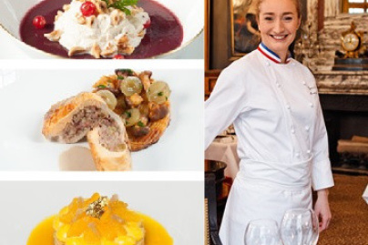 Noël en Or au Printemps, le menu de Virginie Basselot