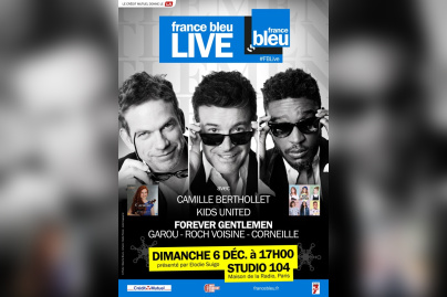 France Bleu Live avec Kids United, Camille Berthollet et les Forever Gentlemen