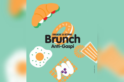 Brunch anti-gaspi sur le Parvis de l'Hôtel de Ville