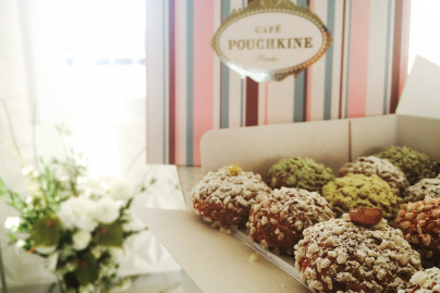 Pouchkinette, la boutique de choux signé Café Pouchkine