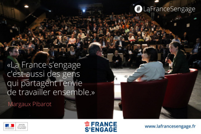 La France s’engage, le forum au Carreau du Temple