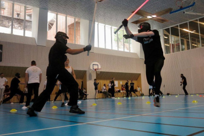 Hero Open de France - Sabre Laser, la compétition à la Bellevilloise