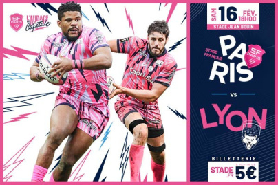 TOP 14 : Stade Français Paris vs. Lyon au Stade Jean Bouin