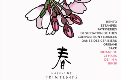 Haïku de printemps, la fête du printemps japonais à Elephant Paname