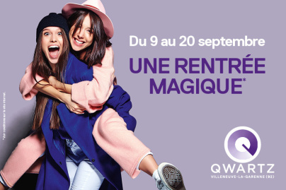 Une rentrée magique avec le centre commercial Qwartz !
