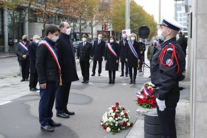 Attentats de Paris : les cérémonies hommages du 13 novembre 2020 en images