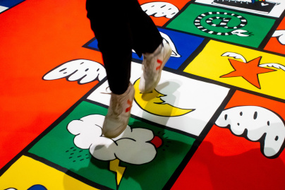 L'exposition de Castelbajac à la Galerie des Enfants du Centre Pompidou, dynamique