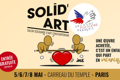Solid’Art Paris 2022, le nouveau salon d'Art Contemporain du Secours populaire