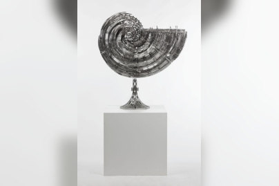 exposition Wim Delvoye Paris2012, exposition Wim Delvoye Louvre, sculpture Wim Delvoye Louvre, Nautilus © Wim Delvoye ADAGP, 2012