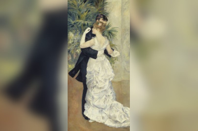 Impressionnisme et la Mode Musée d'Orsay | Pierre-Auguste Renoir, Danse à la ville, 1883