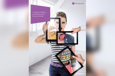 creative gallery by Windows 8 au Palais de Tokyo