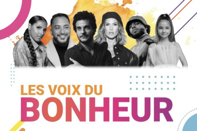 Les Voix du Bonheur : Amir, Vitaa et Slimane sur la scène du palais du Congrès ! 