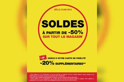 virgin soldes avant fermeture