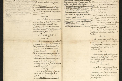 Déclaration des Droits de l'Homme 1793 Musée des Lettres et des Manuscrits