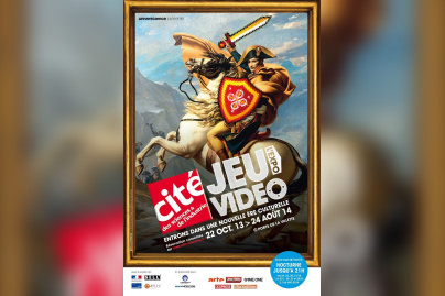 affiche exposition Jeu video Cité des Sciences