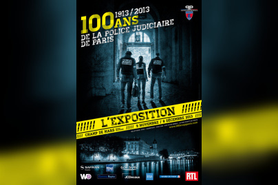 exposition 100 ans de la Police Judiciaire Champ de Mars