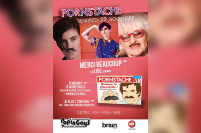 Soirée Pornstache [Clubbing Indie Pop Rock Electro] 